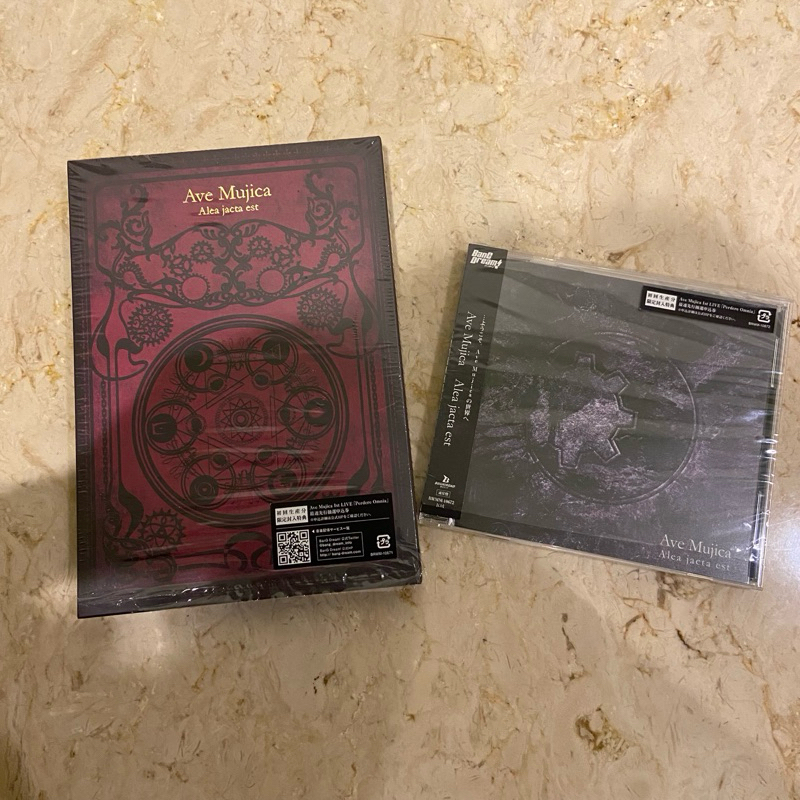 bang dream bandori ave mujica alea jacta est bluray & cd