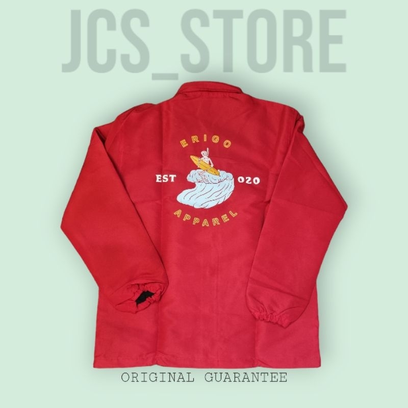 ERIGO COACH JACKET WAIDA RED