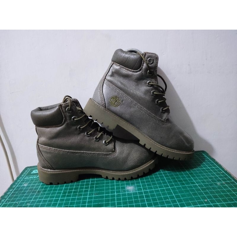 timberland unisex shoes boots sepatu hiking lapangan tali tinggi