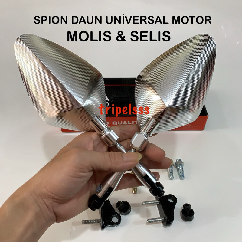 Spion Variasi Tomok Ninja 150 R / CBR 150 R / Cb150r / Megapro / Tiger / Verza / R15 / Vixion new / 