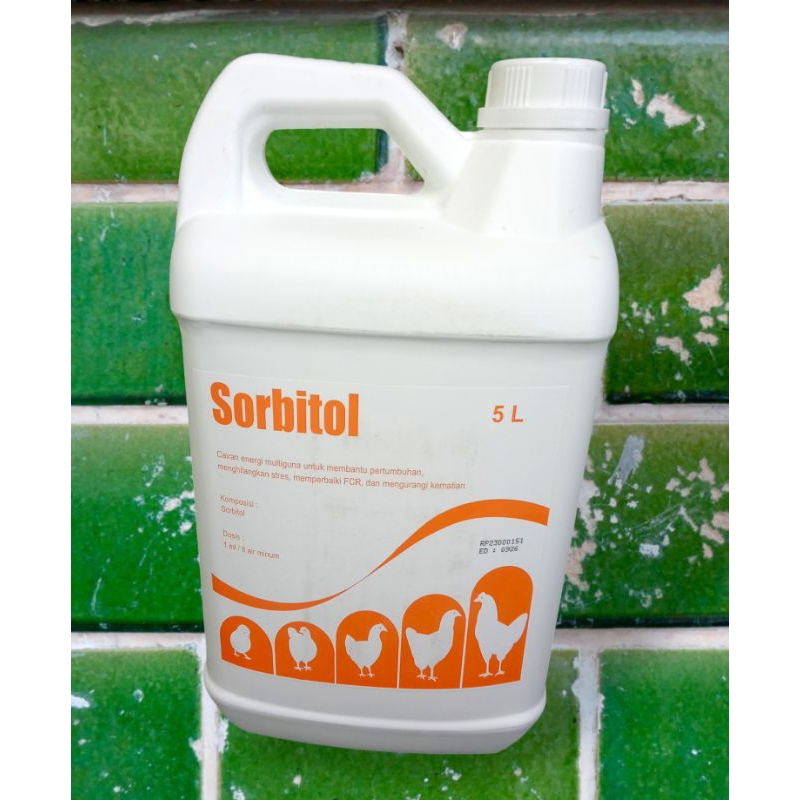 Sorbitol 5 liter suplemen vitamin ternak Unggas