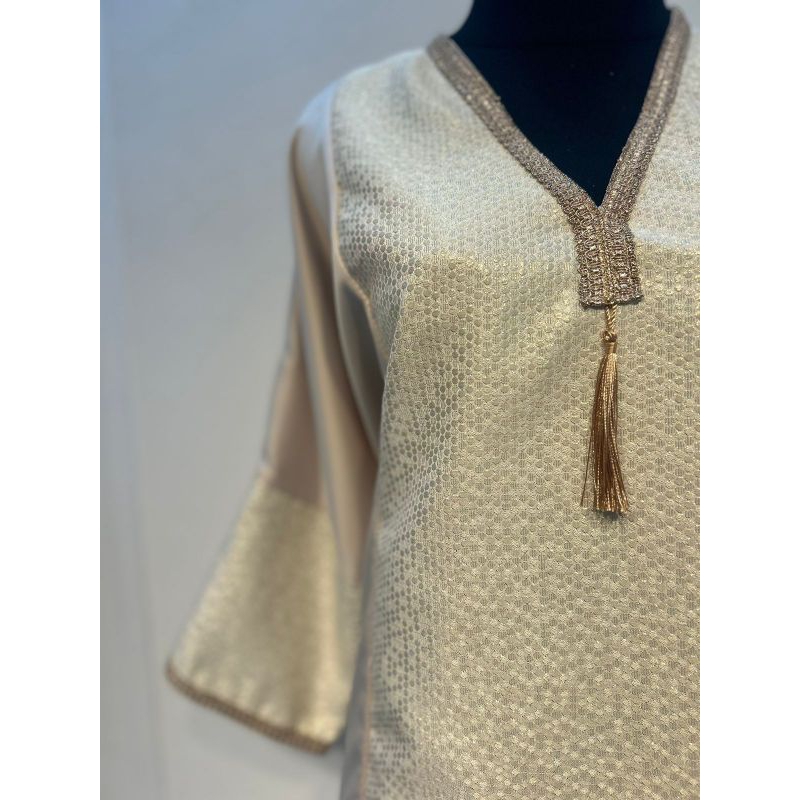 Kaftan Arabian 19 / Kaftan Nude / Gamis Hitam / Dress Hitam / Gamis Arab / Abaya Arab