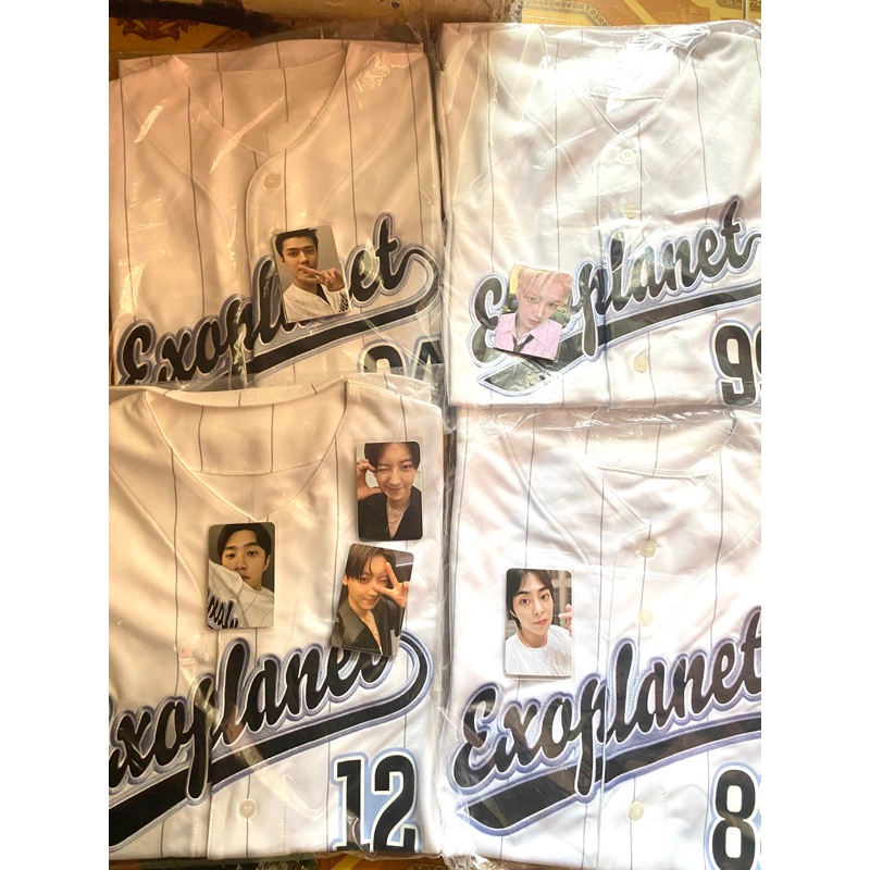 [PO] EXO EXOcial Club - Cream Soda Merchandise (Baseball Uniform/Tshirt)