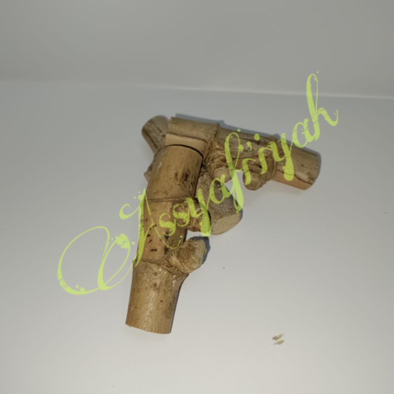 Miniatur tiruan bambu petuk