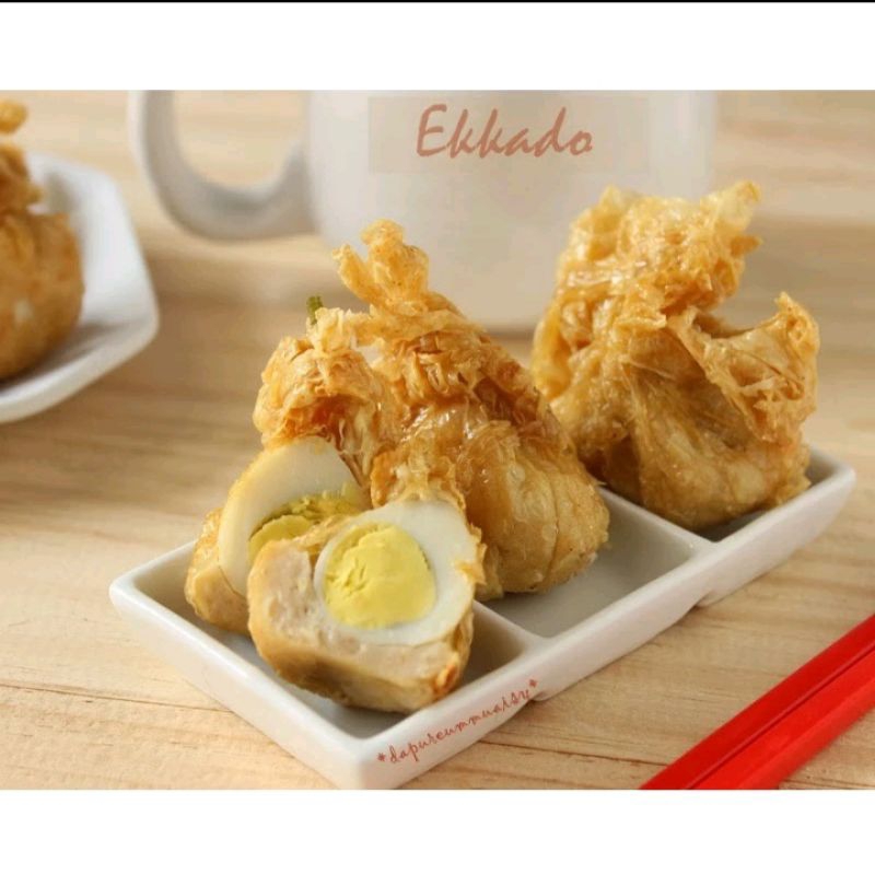 

ekkado telur puyuh kulit tahu
