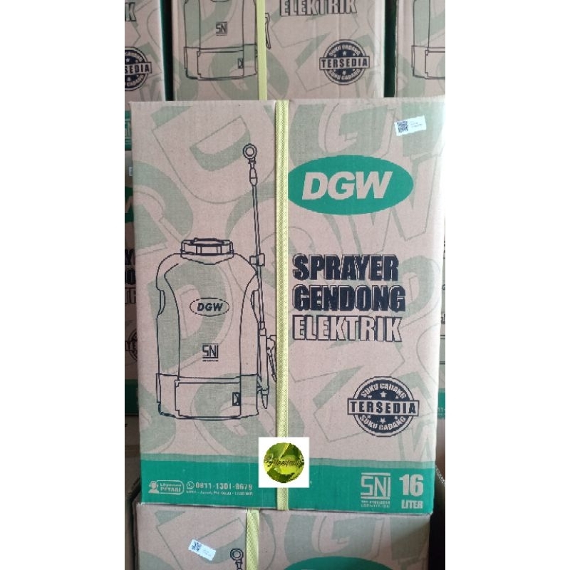 Tengki sprayer elektrik DGW - 16 Liter