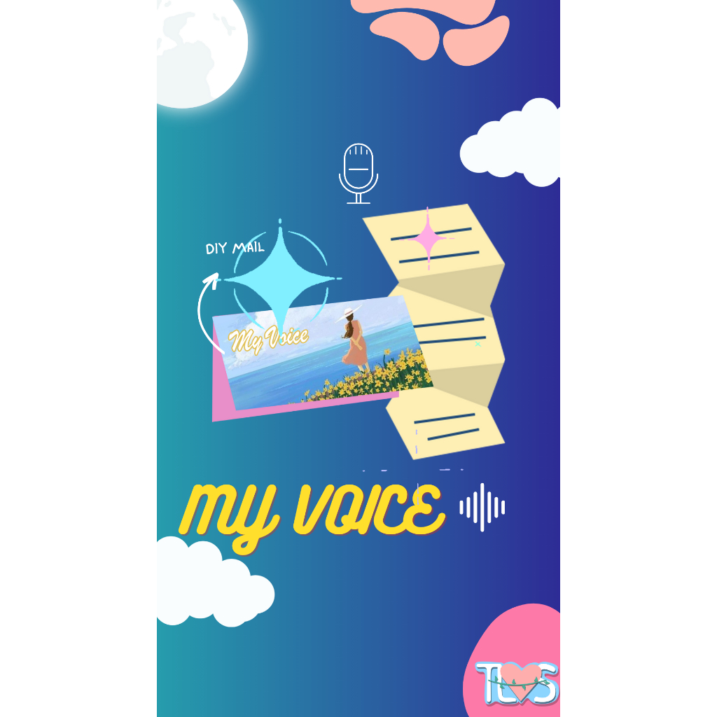 

My Voice / DIY mail / hadiah/ custom surat/ sou