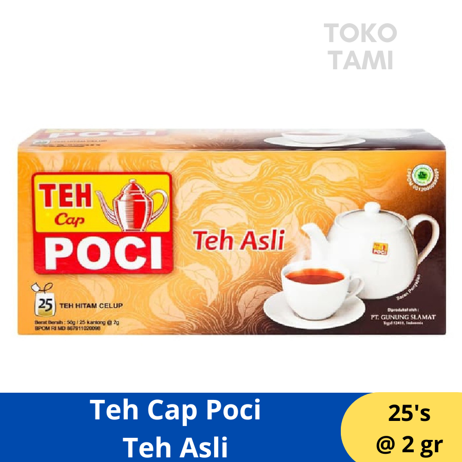 

Teh Celup Cap Poci Asli Isi 25 Kantung teh