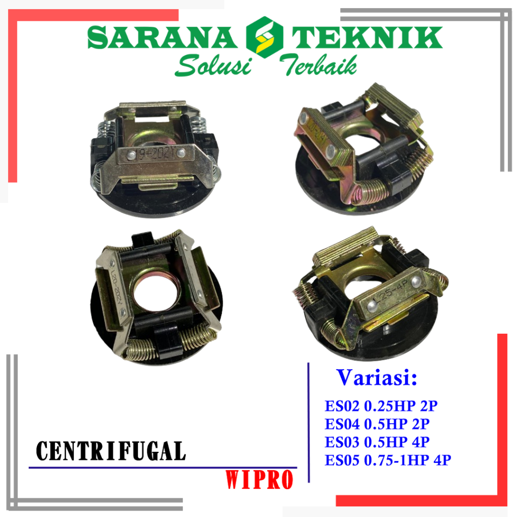 CENTRIFUGAL DINAMO 1/4 - 3/4 HP (Mdl Inside) WIPRO