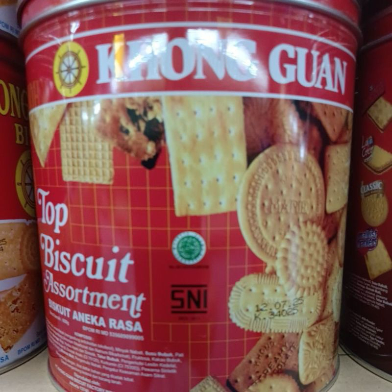 

khong guan top assorted biskuit 650gr