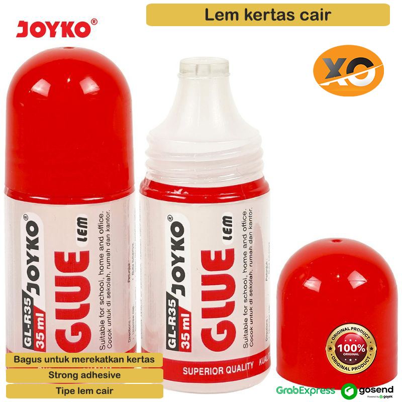 

Lem Kertas Dot Joyko Lem Perekat Kertas Joyko LIquid Lem