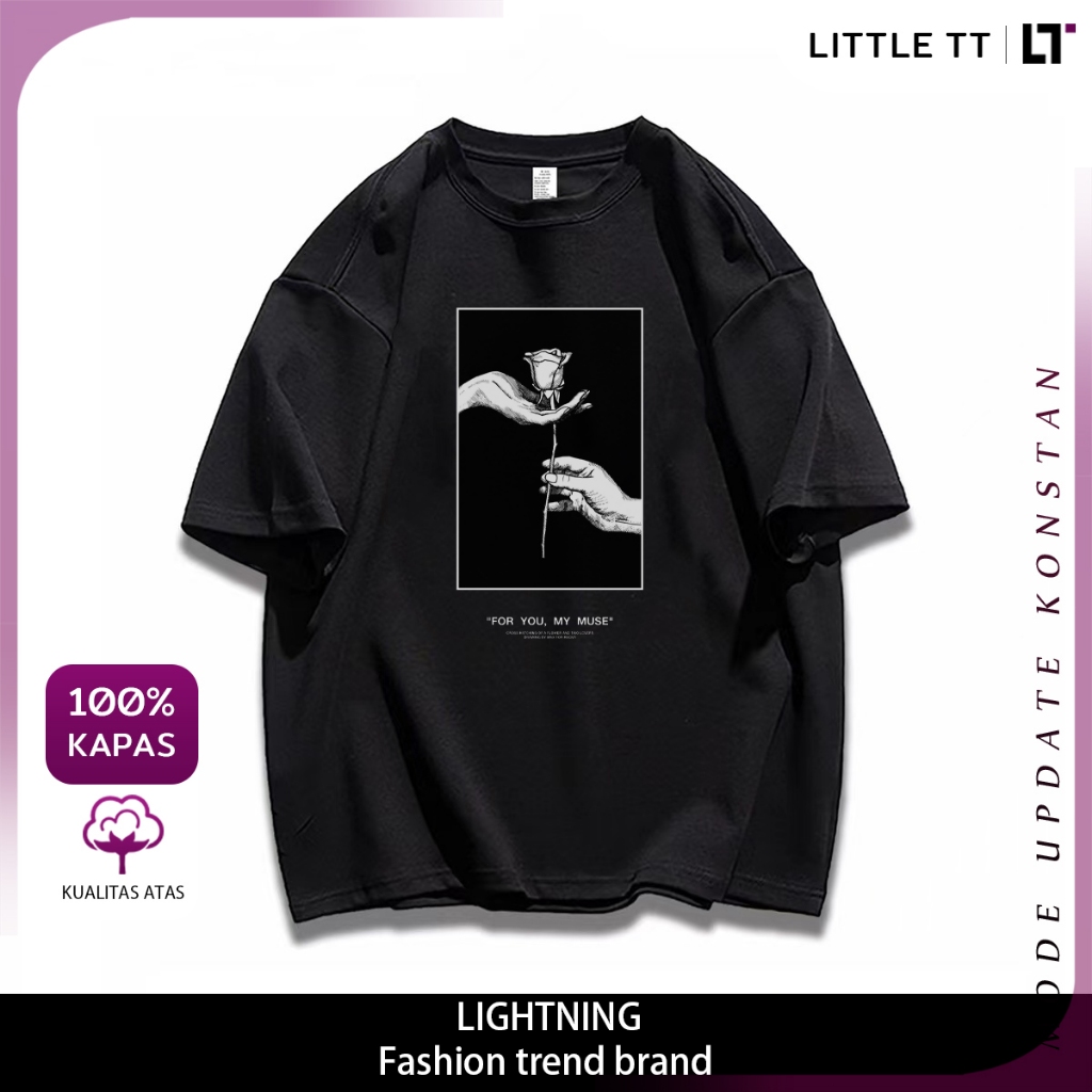 【Pengiriman 24 jam】Kaos Oversize Nothing Matters Oversize Tshirt Wanita Lengan Pendek