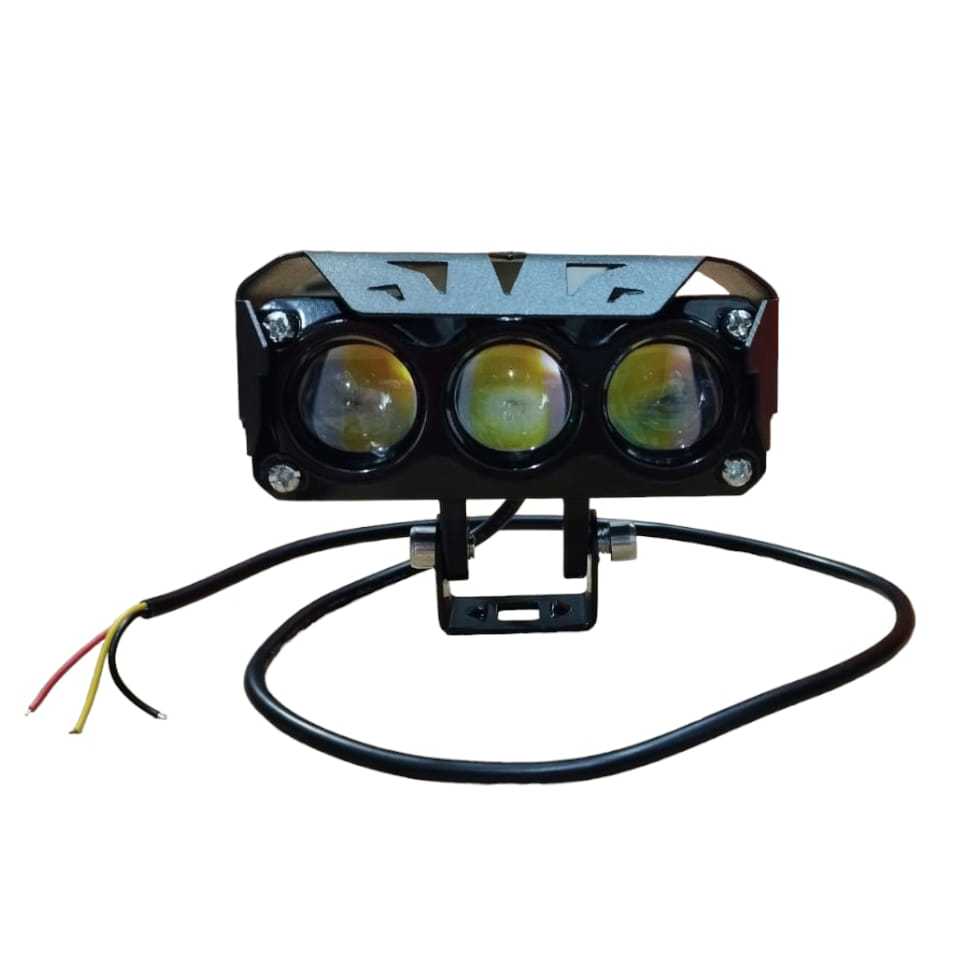 SQL3 Lampu Sorot 3 Mata high Beam Low Beam Mini Projector