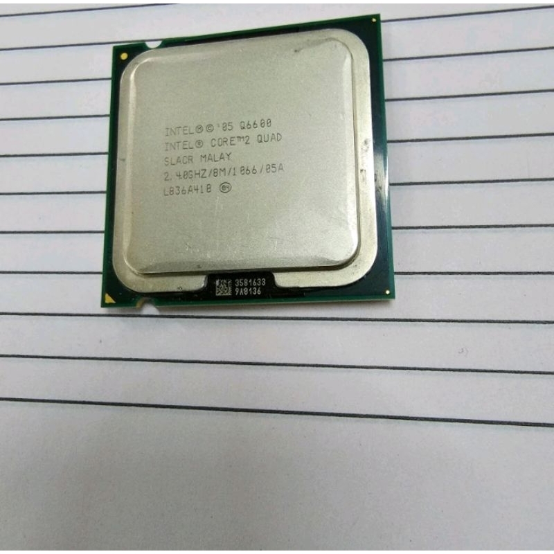 PROSESOR INTEL CORE 2 QUAD Q6600 murah normal