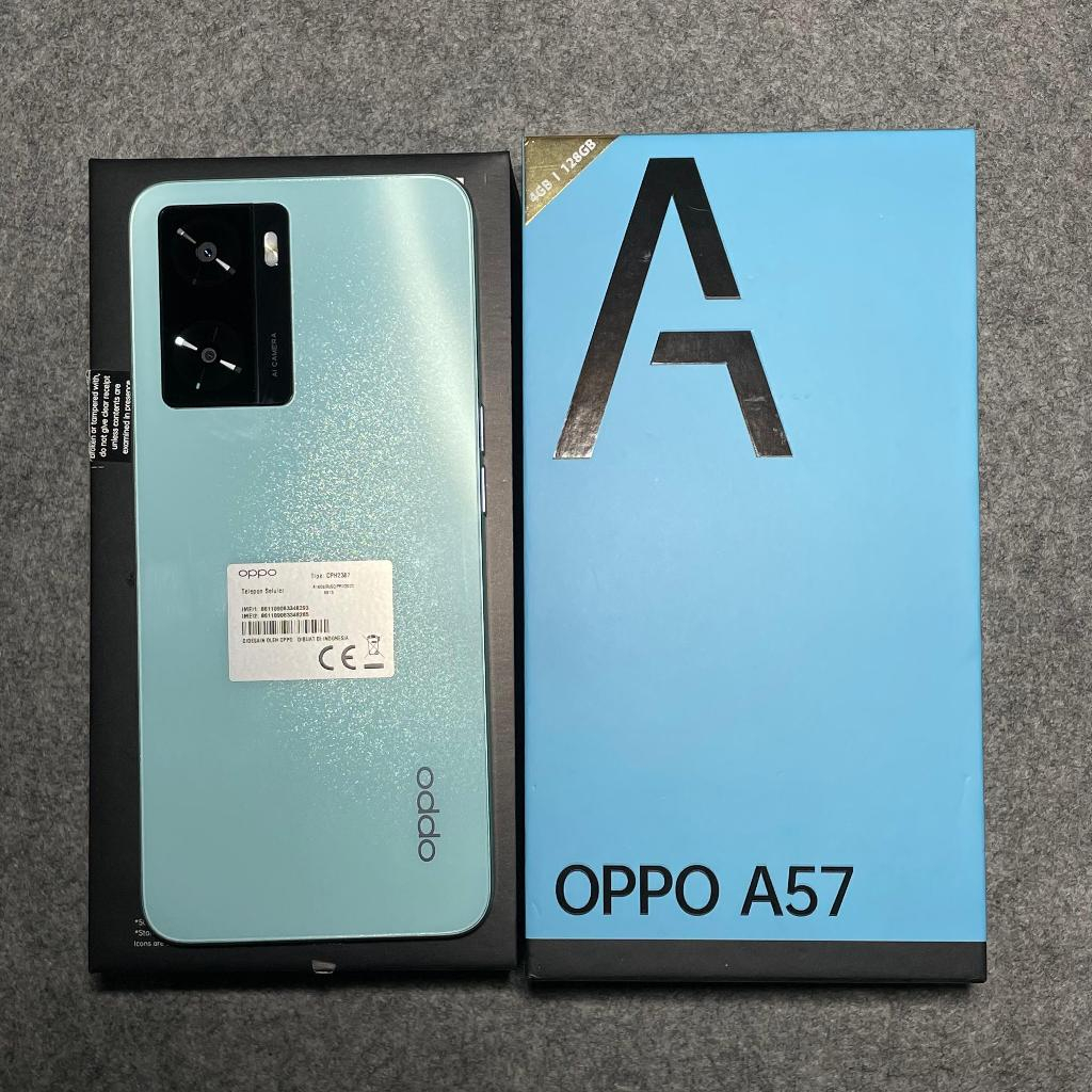 Bekas OPPO A57 4/128 GB NEW EX HADIAH Mulus 100%