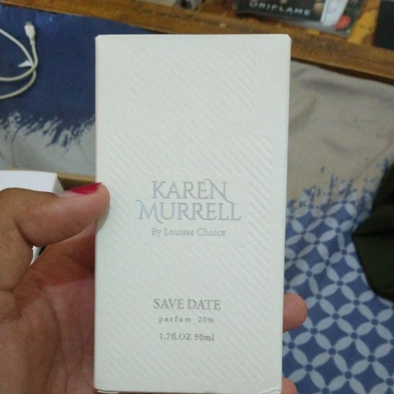 PRELOVED KAREN MURRELL SAVE DATE PARFUM (isi 99% dipakai 1x semprot)