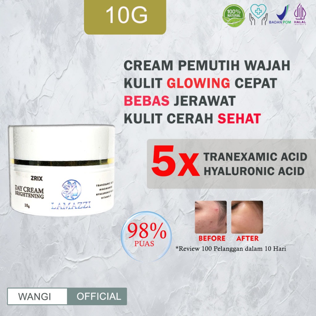 Cream Glowing Pemutih Wajah Day Cream Pencerah Wajah Whitening Cream Glowing Bpom Ampuh Cream Pemuti