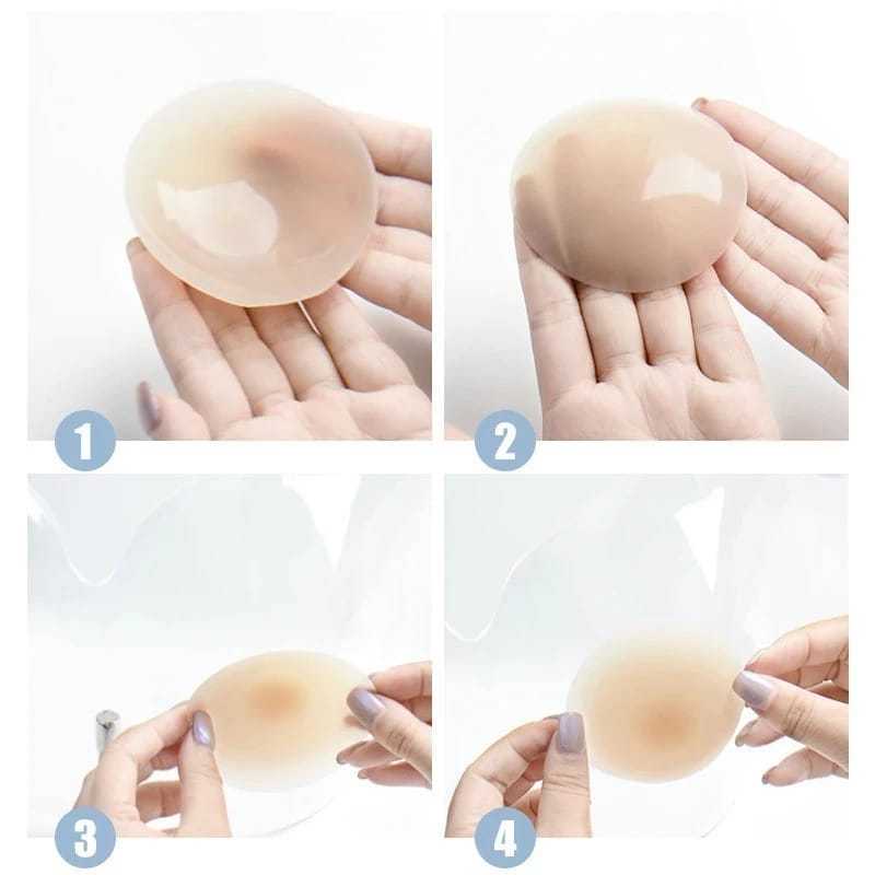 silicon bra Nipple Pad Silicon Silikon Bra Push Up Bra Tempel Penutup Puting Bra Pad Cover