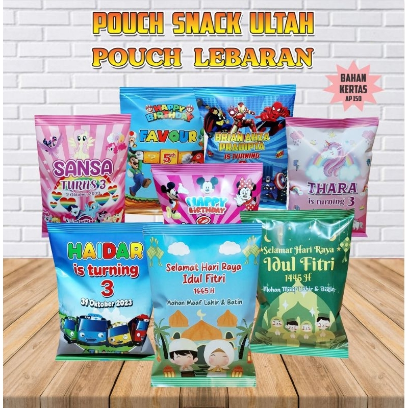 

Pouch snack jumbo / Pouch snack ultah / Pouch Lebaran / Pouch Idul Fitri / Pouch giant sncak