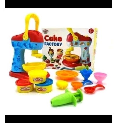 mainan Sendy toys lilin cake factory