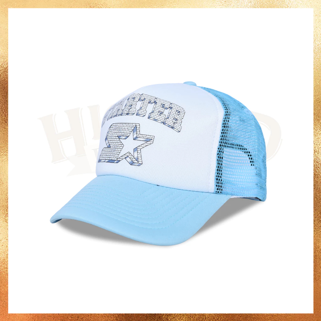 Topi Starter U.S.A Brick Light Blue Trucker Hat Original