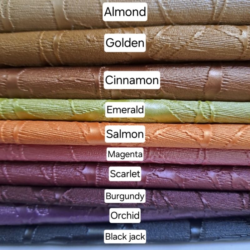 BELCHERS Ejimo - Oscar motif kulit sintentis motif Bahan kulit corak Bunga