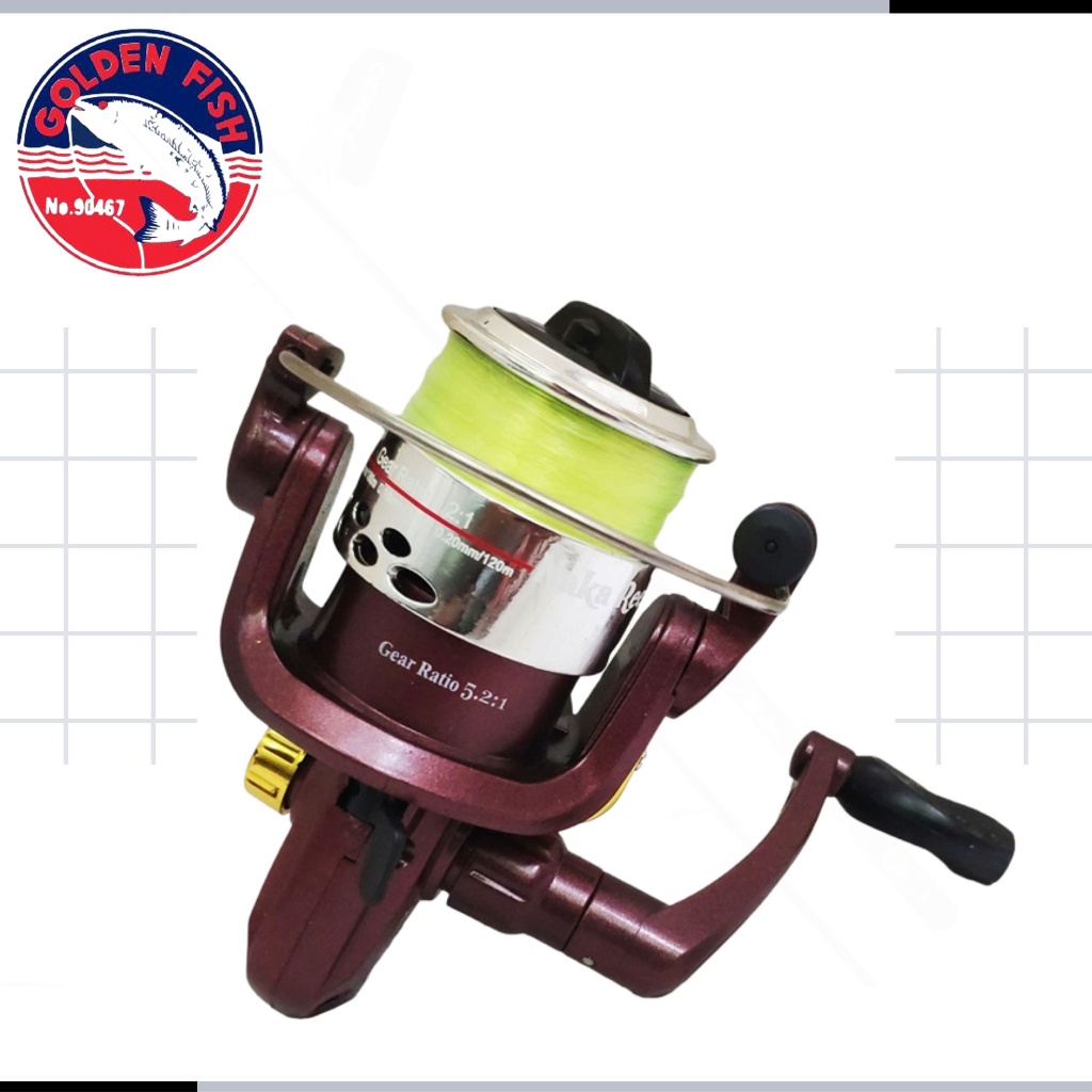 Reel Golden fish Naka Reel
