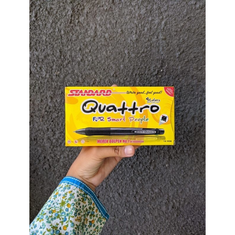 

BOLPOIN STANDARD QUATTRO 4 WARNA 0.5