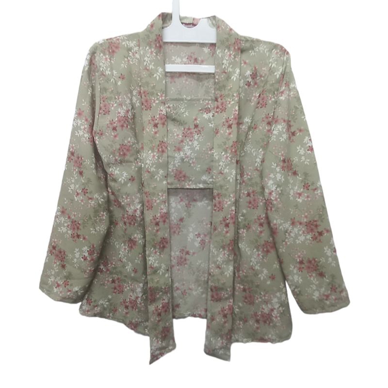 Kebaya Kutubaru Motif Bunga