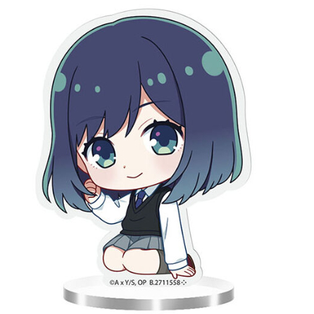 Oshi no Ko Suwarasetai Acrylic Stand Gashapon Akane Kurokawa