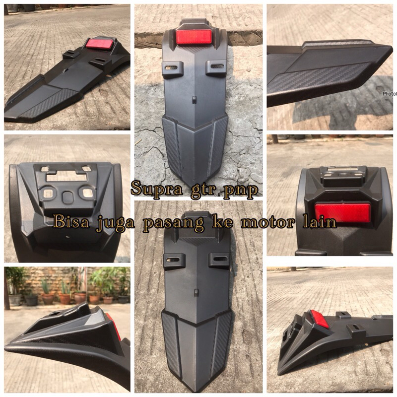 SPAKBOR BELAKANG SUPRA GTR 150cc spakbor exciter supra gtr 150 honda gtr buntut tailtidy supra gtr 1