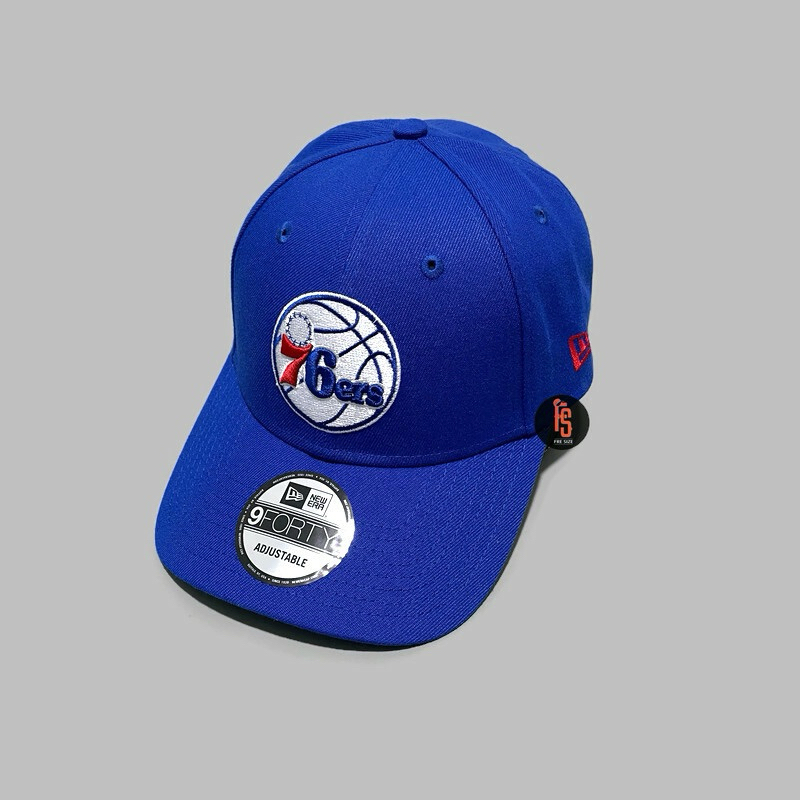 TOPI NEW ERA ORIGINAL 940 THE LEAGUE PHILADELPHIA 76ERS BLUE