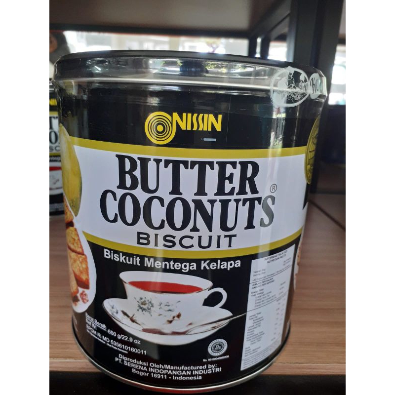 

Nissi Butter Coconut Biscuit/Nissin Biskuit Mentega Kelapa 650gr