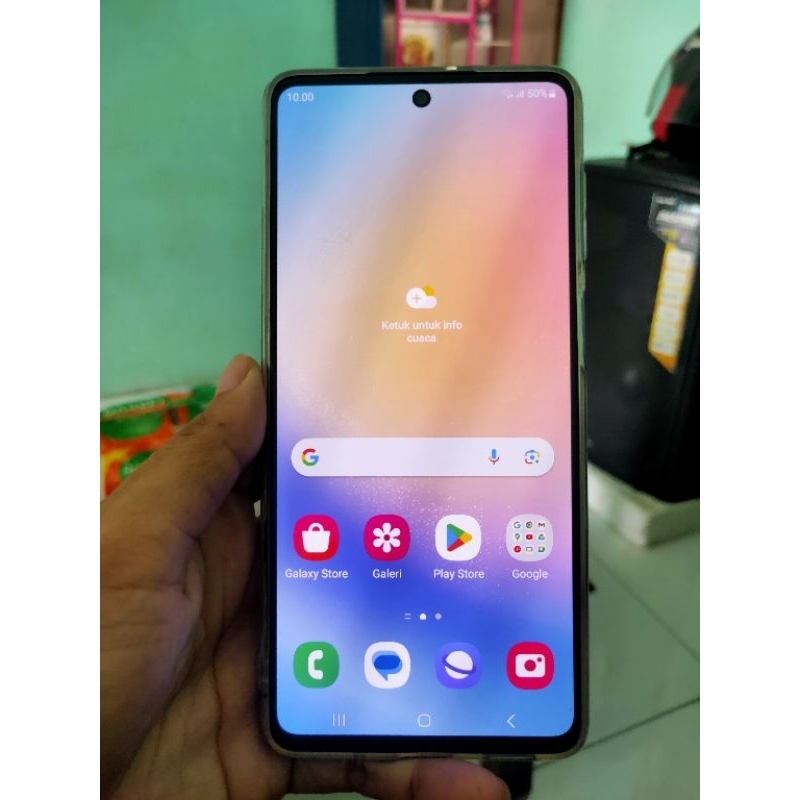 Samsung Galaxy M52 5G Second batangan hp+cas