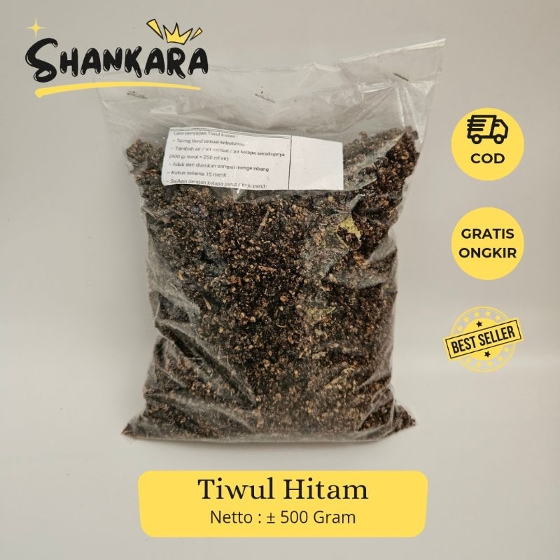 

Tiwul Hitam Instan