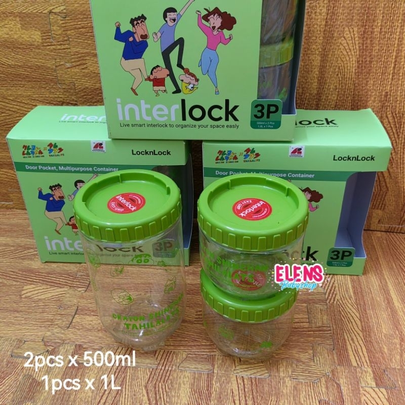 LOCK N LOCK CANISTER TOPLES LEBARAN KUE KERING