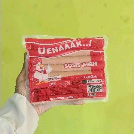 

SOSIS AYAM UENAKK 475gr | FROZEN FOOD | SUMBAR