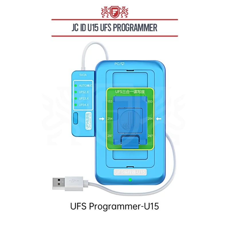 JC ID U15 UFS Programmer  With Socket BGA153/BGA254/297