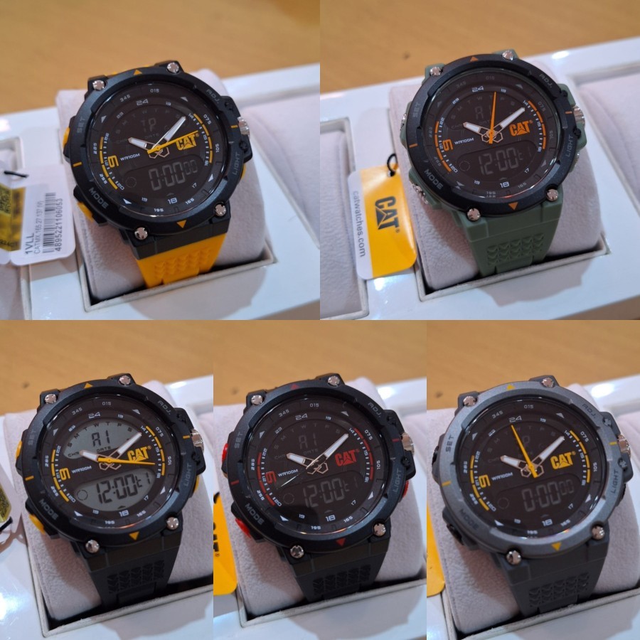 JAM TANGAN CATERPILLAR CAT MX.165.27.137/MX.165.23.134/MX.165 ORIGINAL