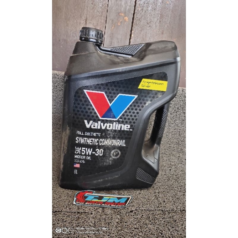 OLI SYNTHETIC COMMONRAIL VALVOLINE SEA5W-30 6LITER