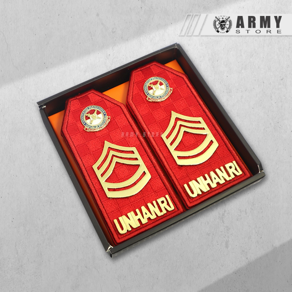 Pangkat PDU UNHAN RI 3-2 Merah Premium