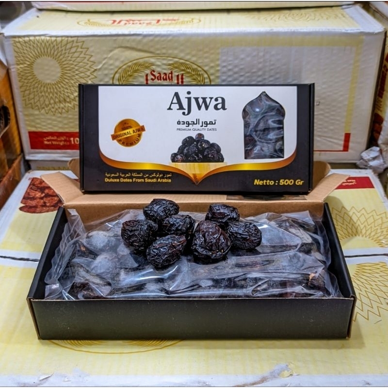 

Kurma Ajwa Madinah 500 gr | stok baru