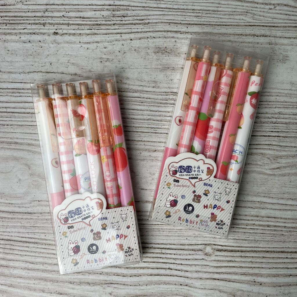 

pulpen cetek 1 set isi 6 motif peacpcs termurah terjangkau COD bagus lucu imut