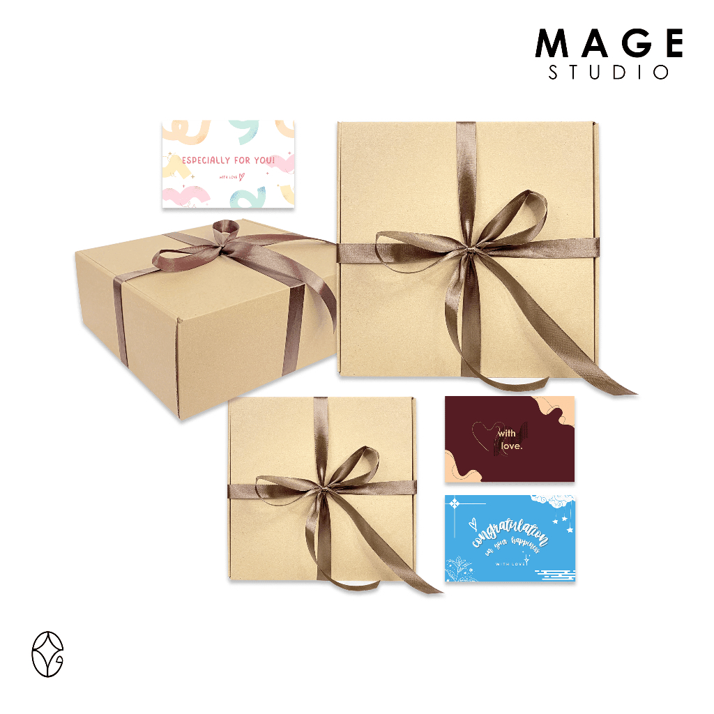 

MAGE - Additional Gift BOX Packaging + Greeting Card
