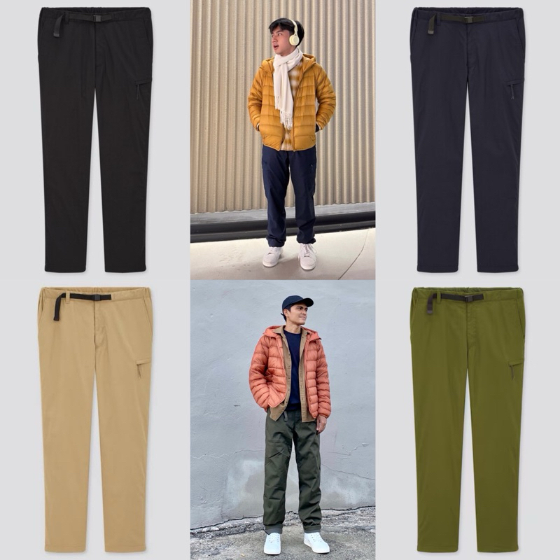 UNIQLO HEATTECH WARM LINEN PANTS MEN