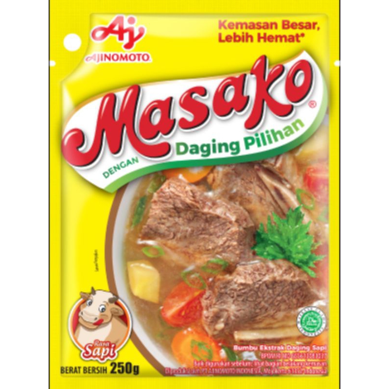 

Masako Sapi/ayam Termurah 250gr