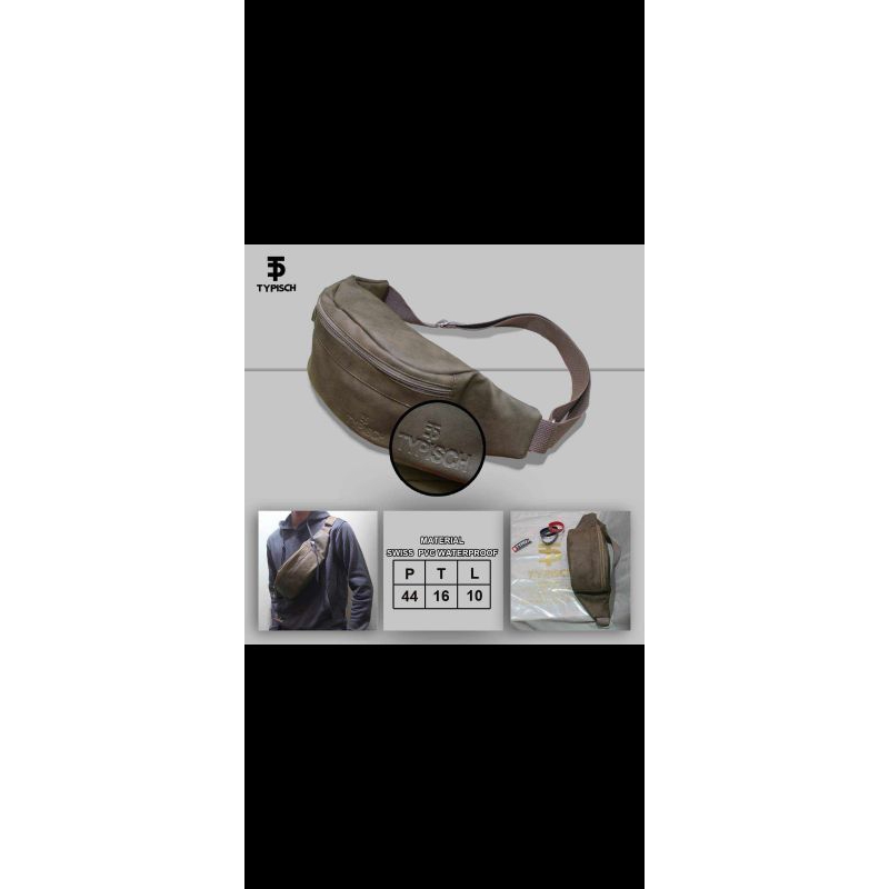 Tas Pinggang / Tas Leher Pria