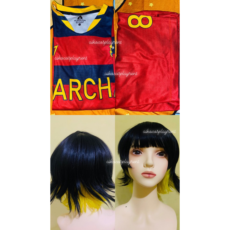 wig cosplay meguru bachira