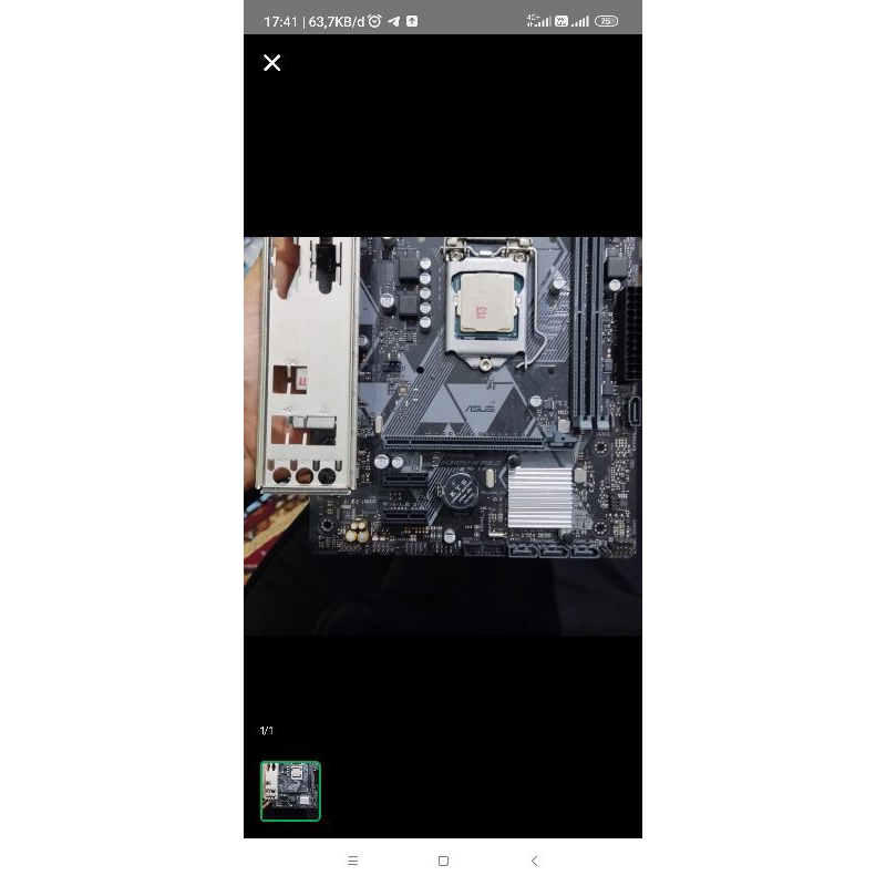 asus H310 i7 9700k