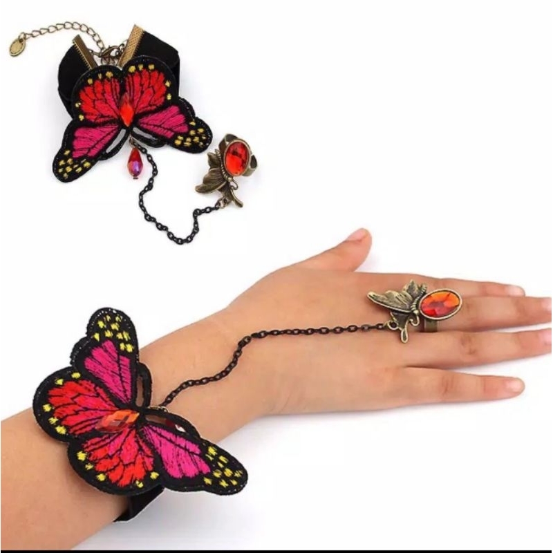 Gelang Cincin KupuKupu Gelang Cincin India